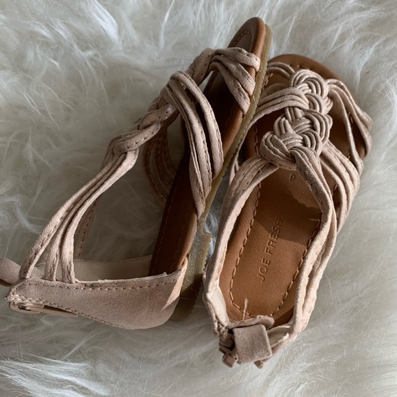 Shimmer blush pink sandals - Picture 4 of 4